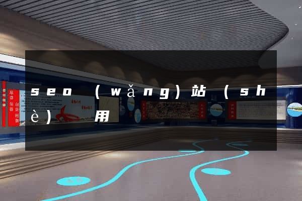 seo網(wǎng)站設(shè)計費用