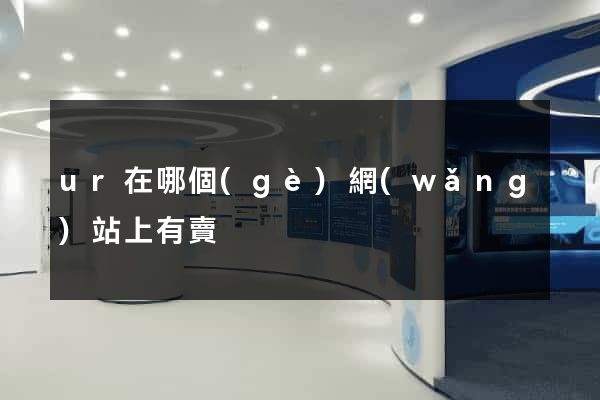 ur在哪個(gè)網(wǎng)站上有賣