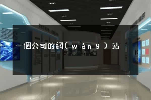 一個公司的網(wǎng)站