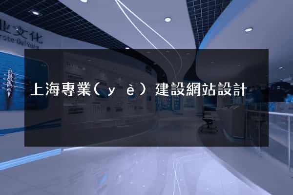 上海專業(yè)建設網站設計