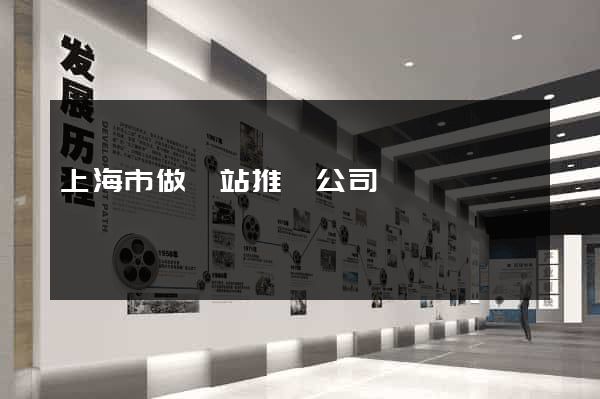 上海市做網站推廣公司