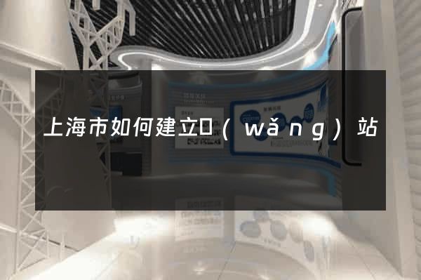 上海市如何建立網(wǎng)站