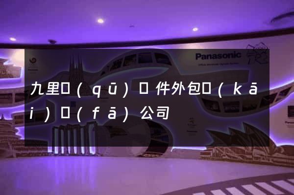 九里區(qū)軟件外包開(kāi)發(fā)公司