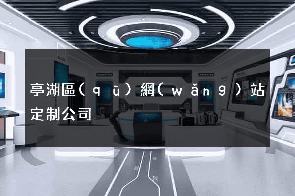 亭湖區(qū)網(wǎng)站定制公司