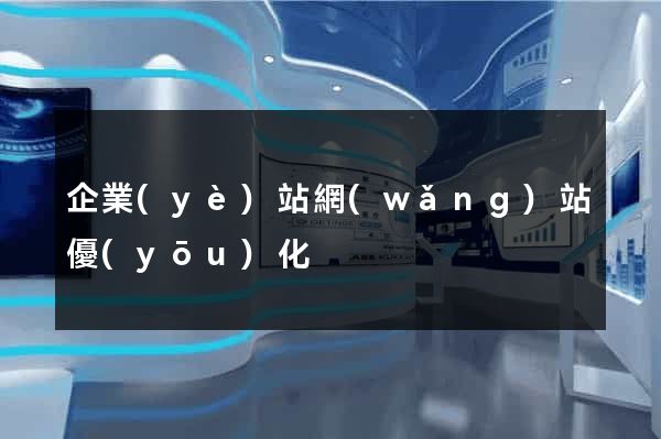 企業(yè)站網(wǎng)站優(yōu)化