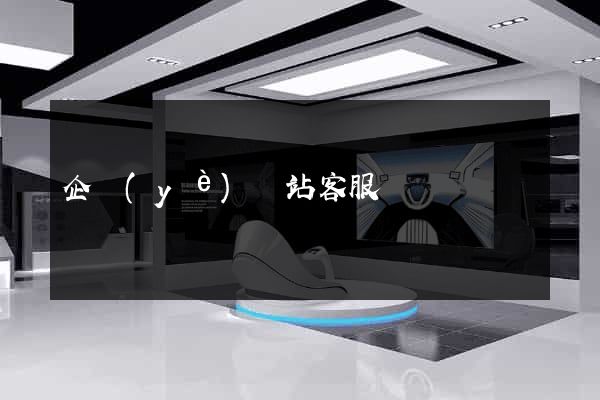 企業(yè)網站客服