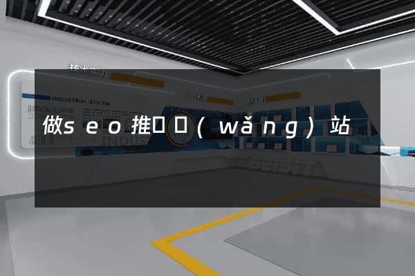 做seo推廣網(wǎng)站