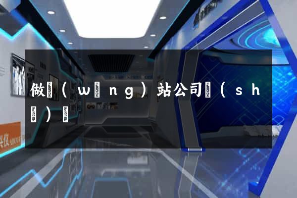 做網(wǎng)站公司設(shè)計
