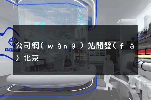 公司網(wǎng)站開發(fā)北京