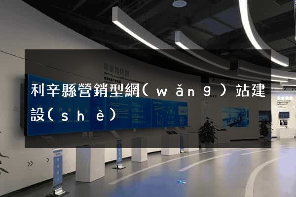 利辛縣營銷型網(wǎng)站建設(shè)