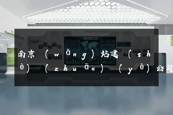 南京網(wǎng)站建設(shè)專(zhuān)業(yè)公司