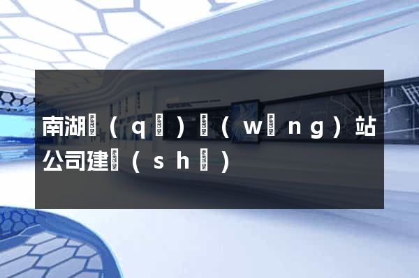 南湖區(qū)網(wǎng)站公司建設(shè)