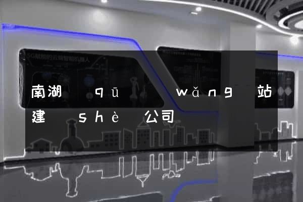 南湖區(qū)網(wǎng)站建設(shè)公司