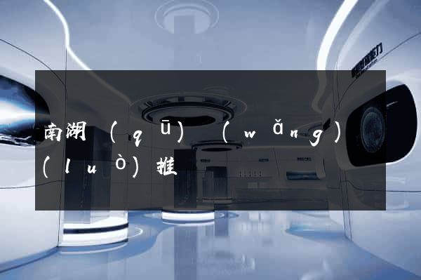 南湖區(qū)網(wǎng)絡(luò)推廣