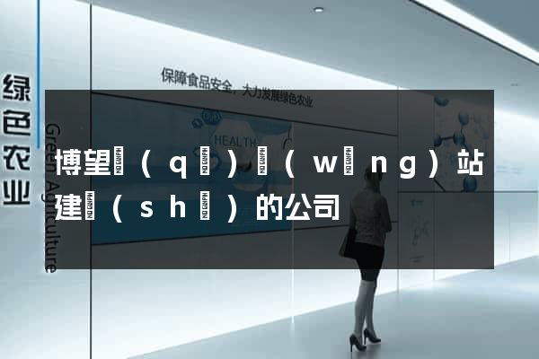博望區(qū)網(wǎng)站建設(shè)的公司