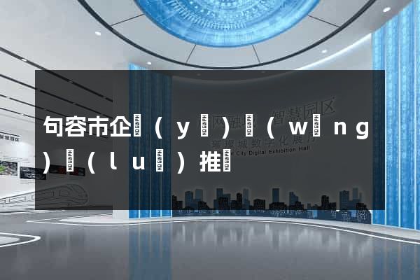 句容市企業(yè)網(wǎng)絡(luò)推廣