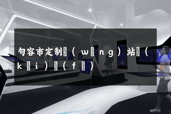 句容市定制網(wǎng)站開(kāi)發(fā)