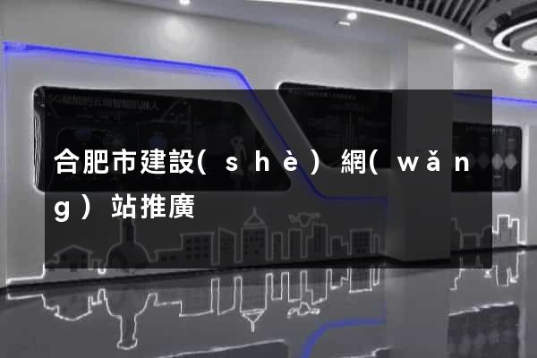 合肥市建設(shè)網(wǎng)站推廣