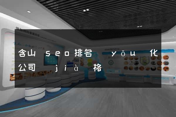 含山縣seo排名優(yōu)化公司價(jià)格