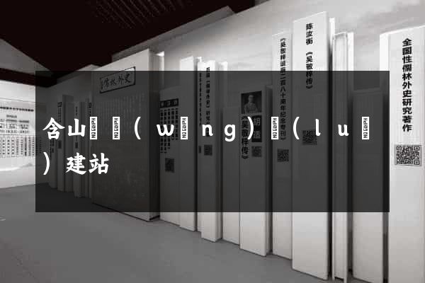 含山縣網(wǎng)絡(luò)建站