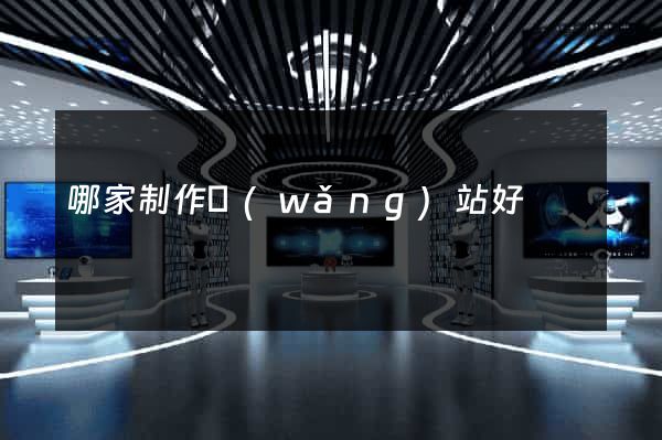 哪家制作網(wǎng)站好