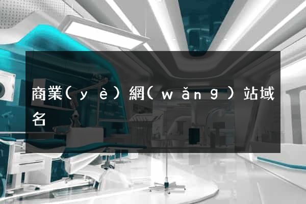 商業(yè)網(wǎng)站域名