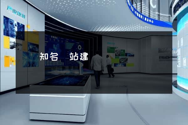 國內知名網站建設