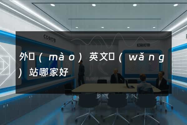 外貿(mào)英文網(wǎng)站哪家好