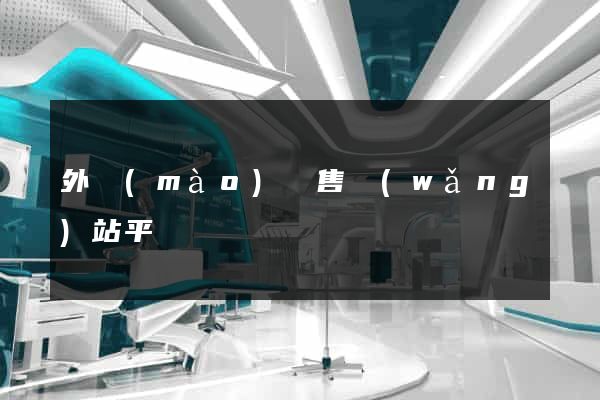 外貿(mào)銷售網(wǎng)站平臺
