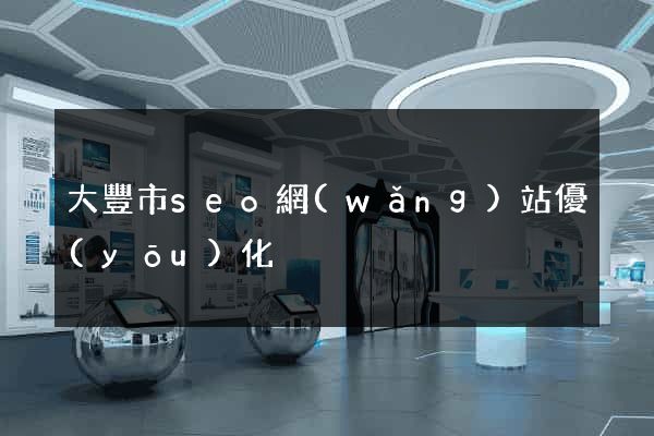 大豐市seo網(wǎng)站優(yōu)化