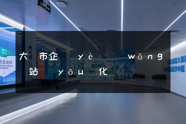 大豐市企業(yè)網(wǎng)站優(yōu)化