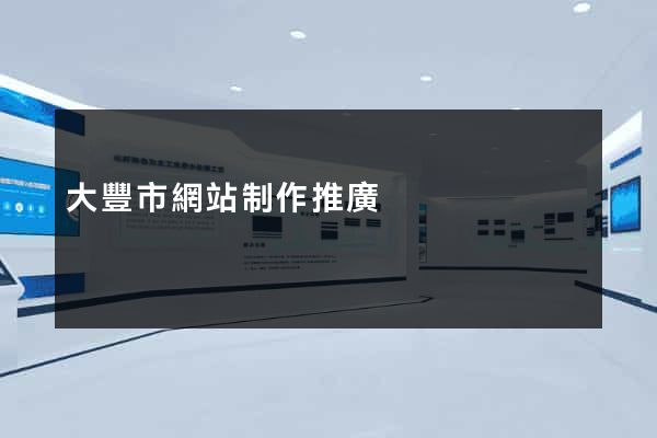 大豐市網站制作推廣