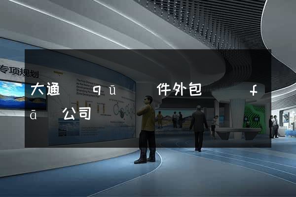 大通區(qū)軟件外包開發(fā)公司