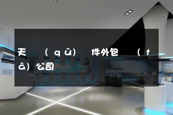 天寧區(qū)軟件外包開發(fā)公司