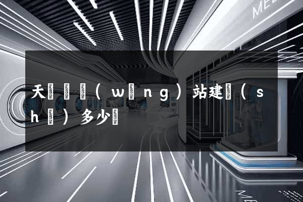 天臺縣網(wǎng)站建設(shè)多少錢