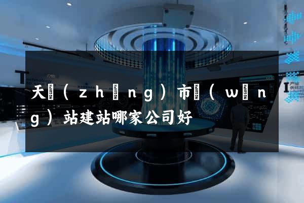 天長(zhǎng)市網(wǎng)站建站哪家公司好