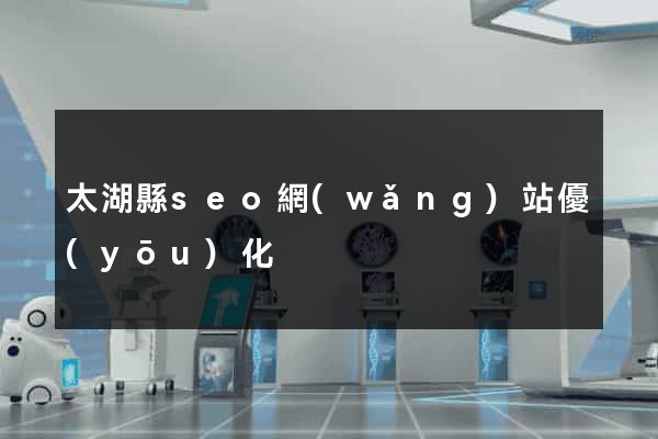 太湖縣seo網(wǎng)站優(yōu)化