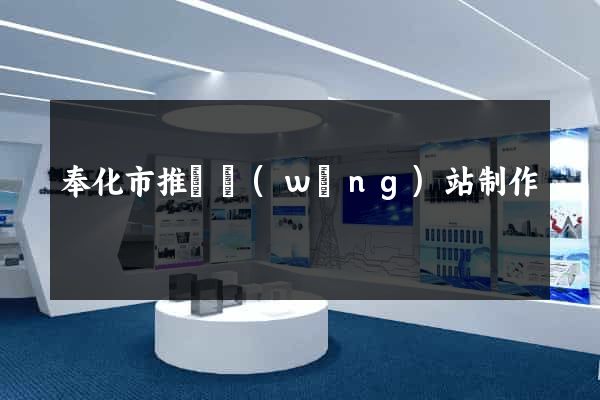 奉化市推廣網(wǎng)站制作
