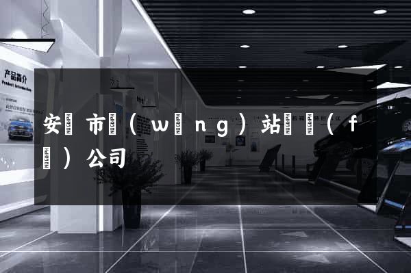 安慶市網(wǎng)站開發(fā)公司