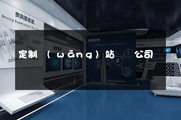 定制網(wǎng)站設計公司