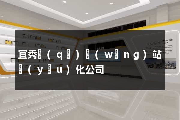 宜秀區(qū)網(wǎng)站優(yōu)化公司
