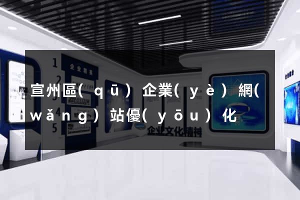 宣州區(qū)企業(yè)網(wǎng)站優(yōu)化