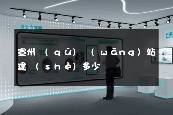 宣州區(qū)網(wǎng)站建設(shè)多少錢