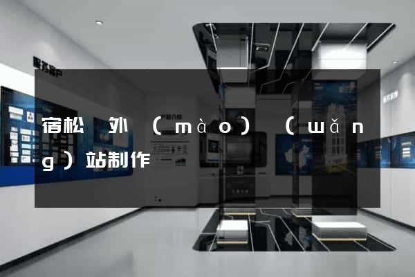宿松縣外貿(mào)網(wǎng)站制作