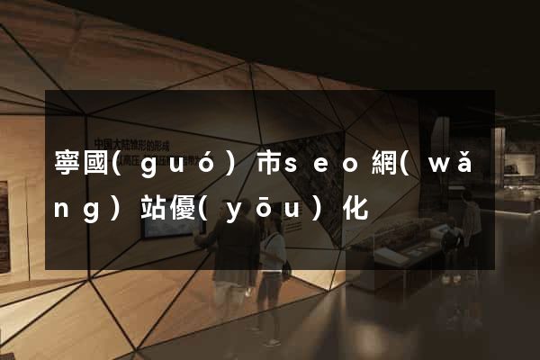 寧國(guó)市seo網(wǎng)站優(yōu)化