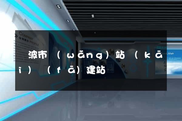 寧波市網(wǎng)站開(kāi)發(fā)建站