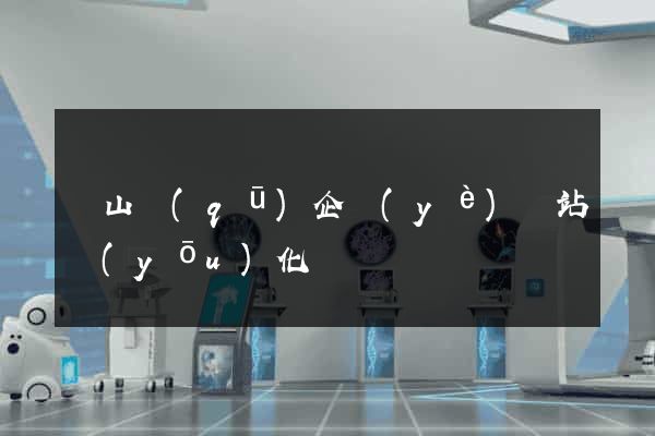 寶山區(qū)企業(yè)網站優(yōu)化