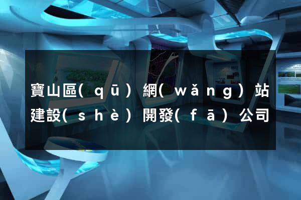 寶山區(qū)網(wǎng)站建設(shè)開發(fā)公司