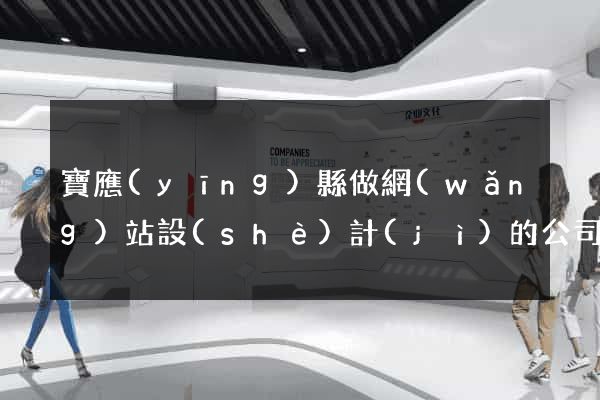 寶應(yīng)縣做網(wǎng)站設(shè)計(jì)的公司