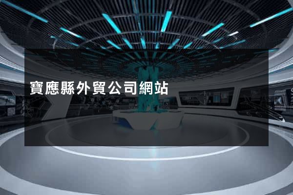 寶應縣外貿公司網站